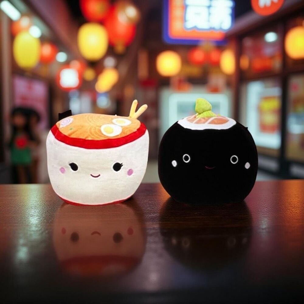 NWT Foodie Squad Shozo Sushi 8" Squishmallow